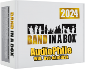 Band-in-a-Box 2024 Audiophile WIN på HD